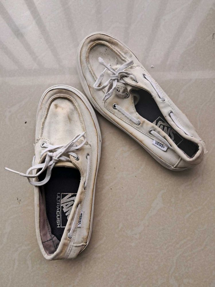 Vans White Shoes