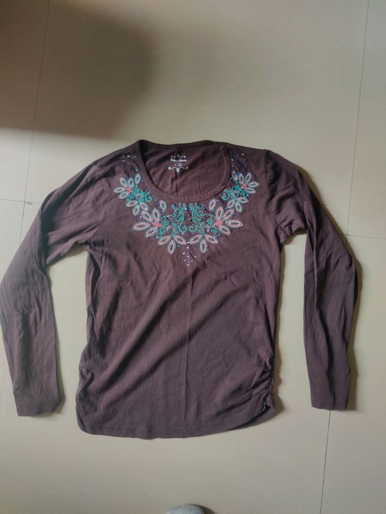 Brown Aesthetic T Shirt