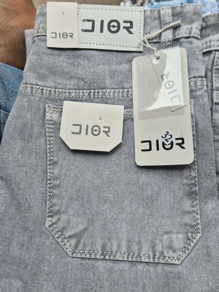 DIOR Grey Denim Jeans