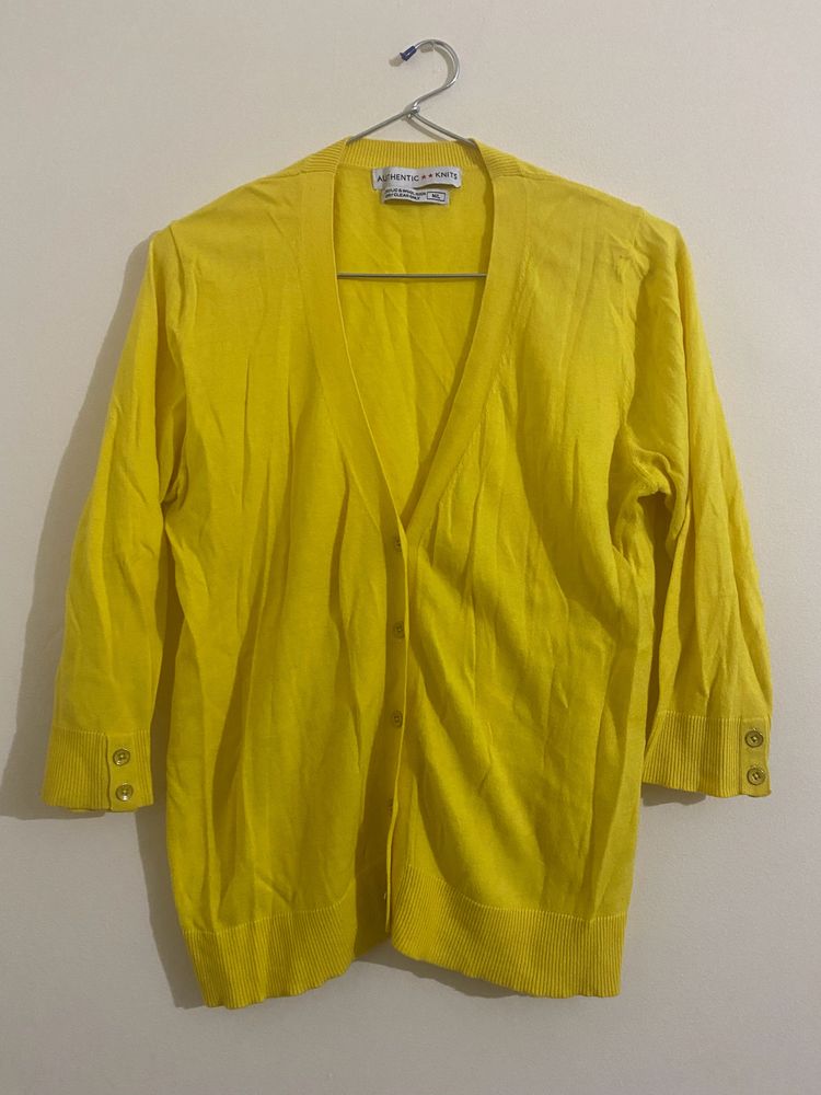 Yellow Pre Winter Top