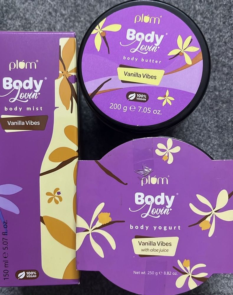 Plum Body Lovin&#39; Set(butter+yognut+mist)