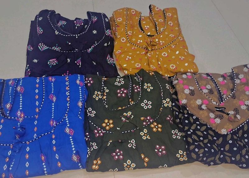 women Nighties set of 5