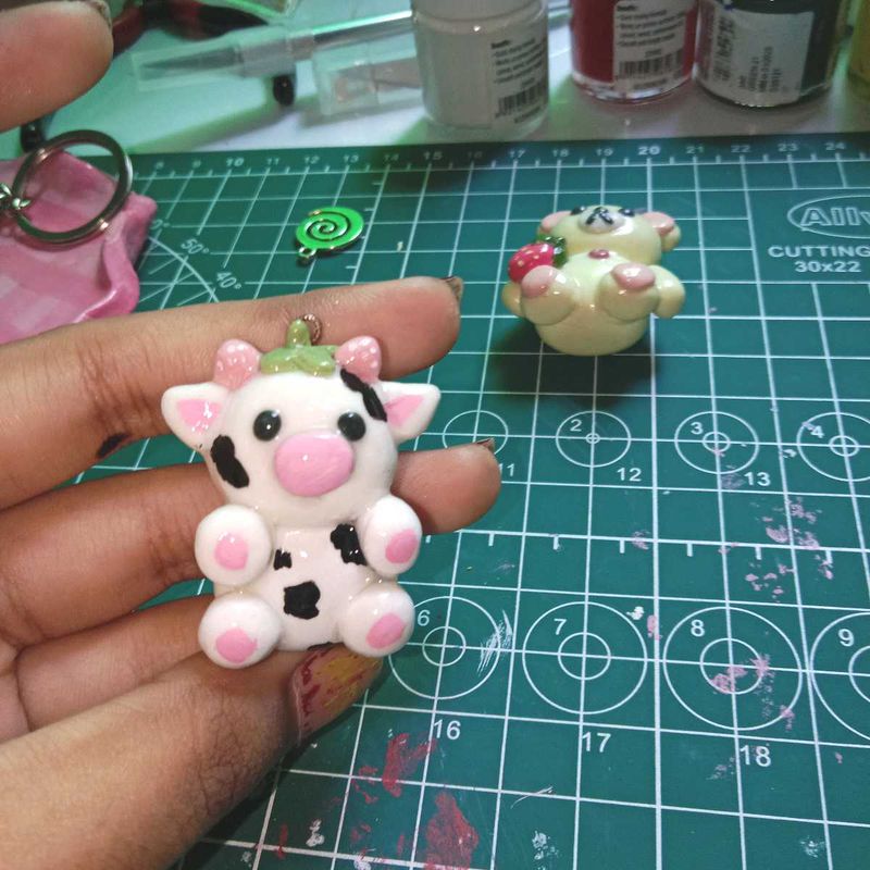 Cute Cow Charm