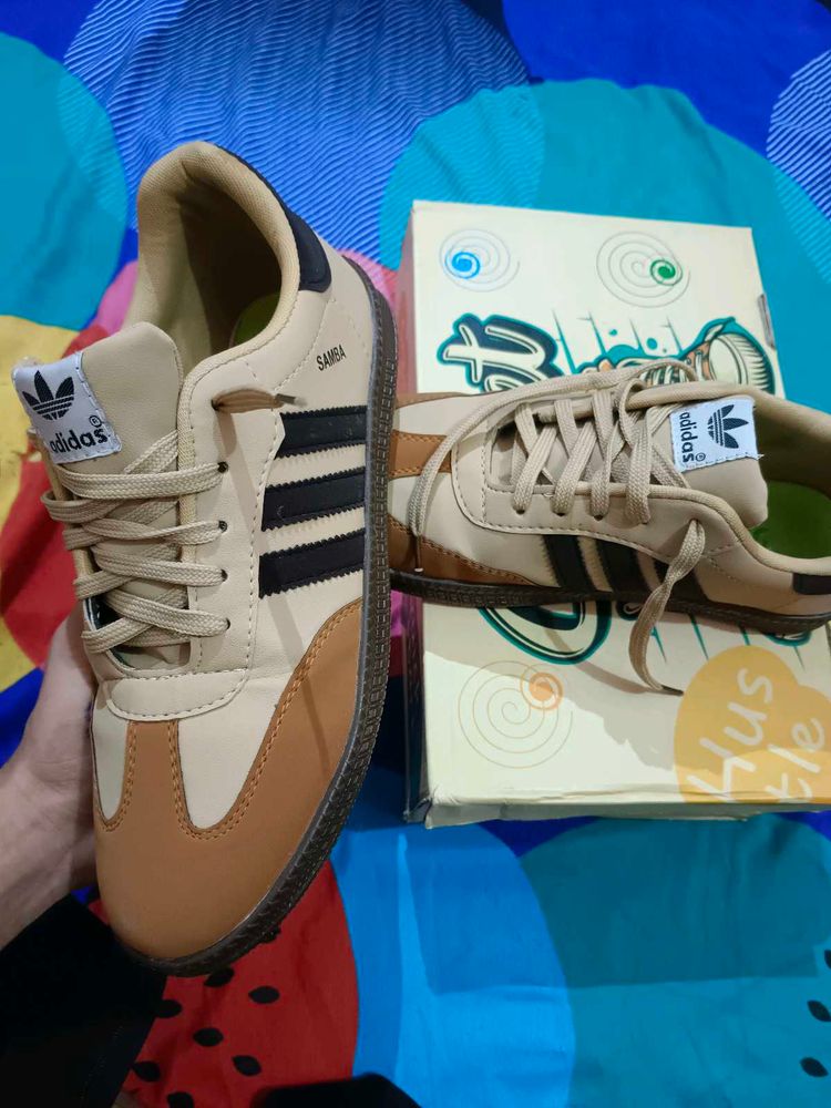Adidas Samba Dupes In Brown Colour 🤎