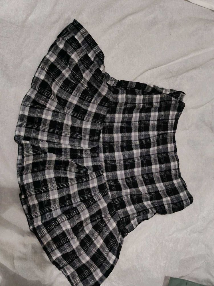 Vintage Plaid Skirt