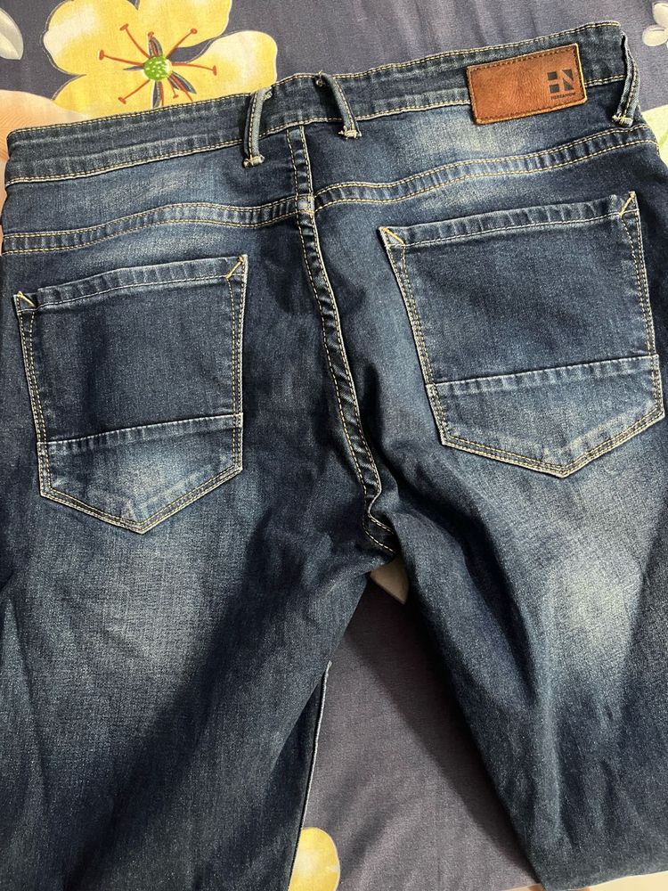 Stylish Blue Denim Jeans