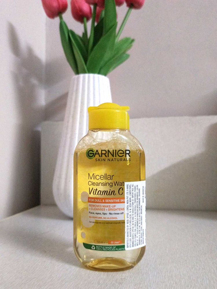 💛 GARNIER MISCELLAR CLEANSING WATER VITAMIN C 💛