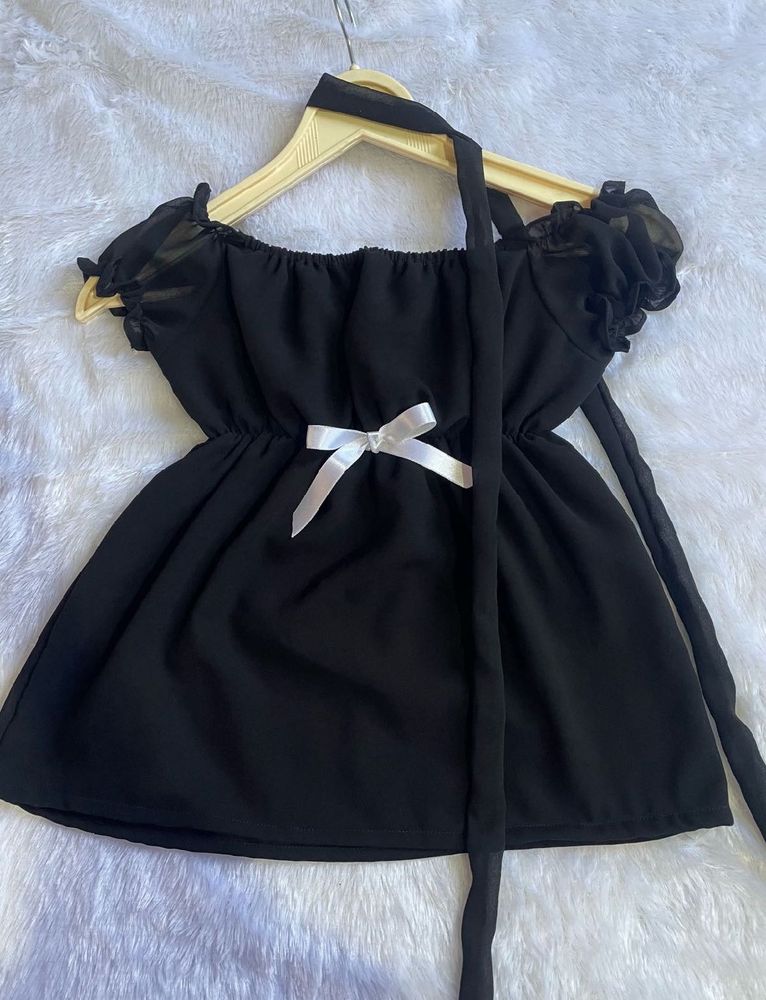 sale ✨dark core babydoll top🖤