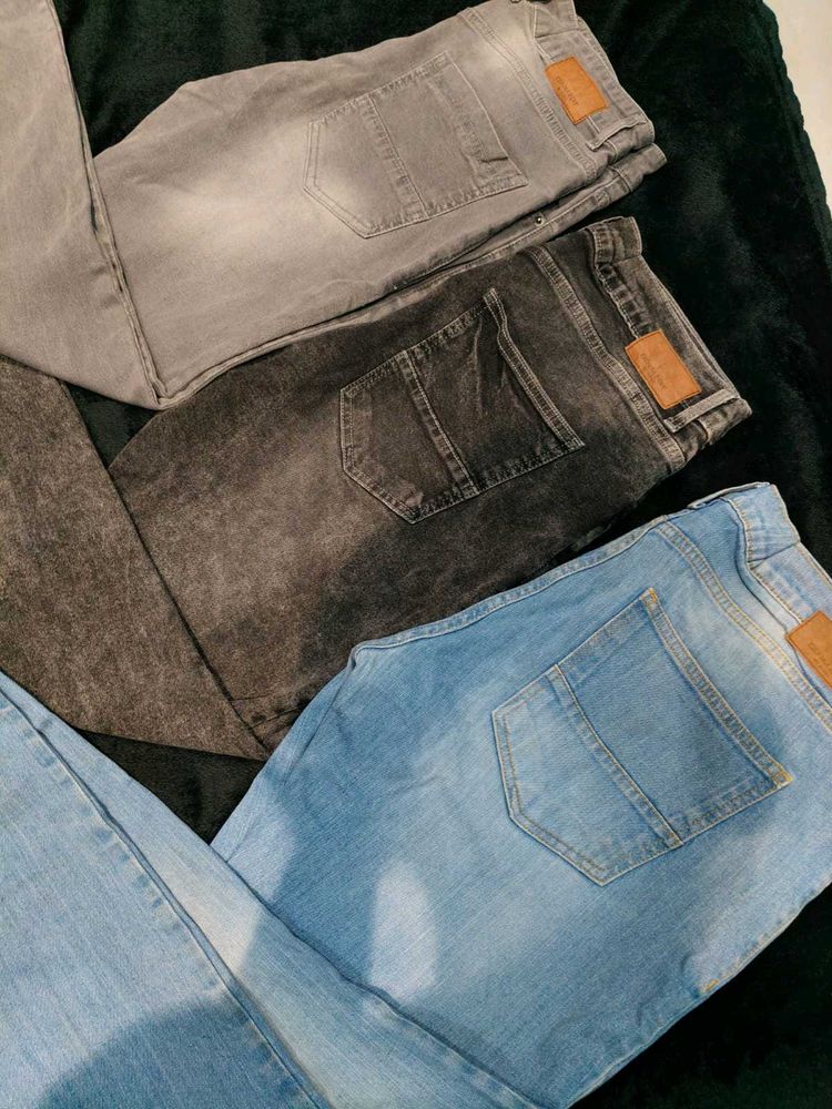 Stylish Men&#39;s Jeans 3 combo offer