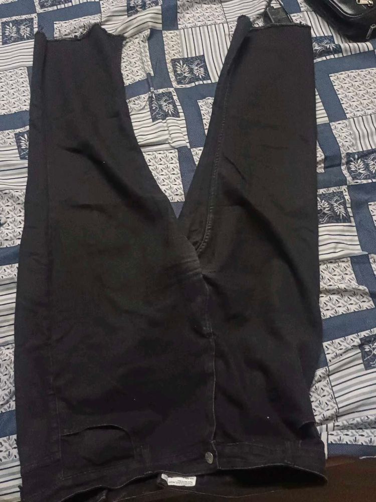 Black Denim Jeans