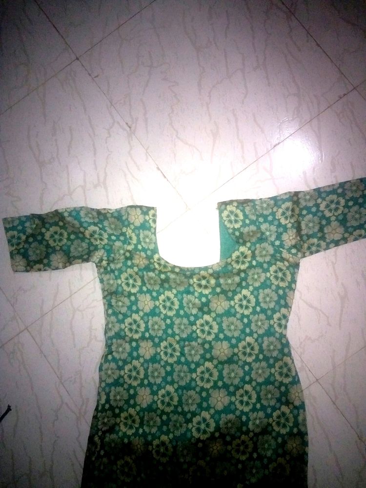 Peacock Green Kurta