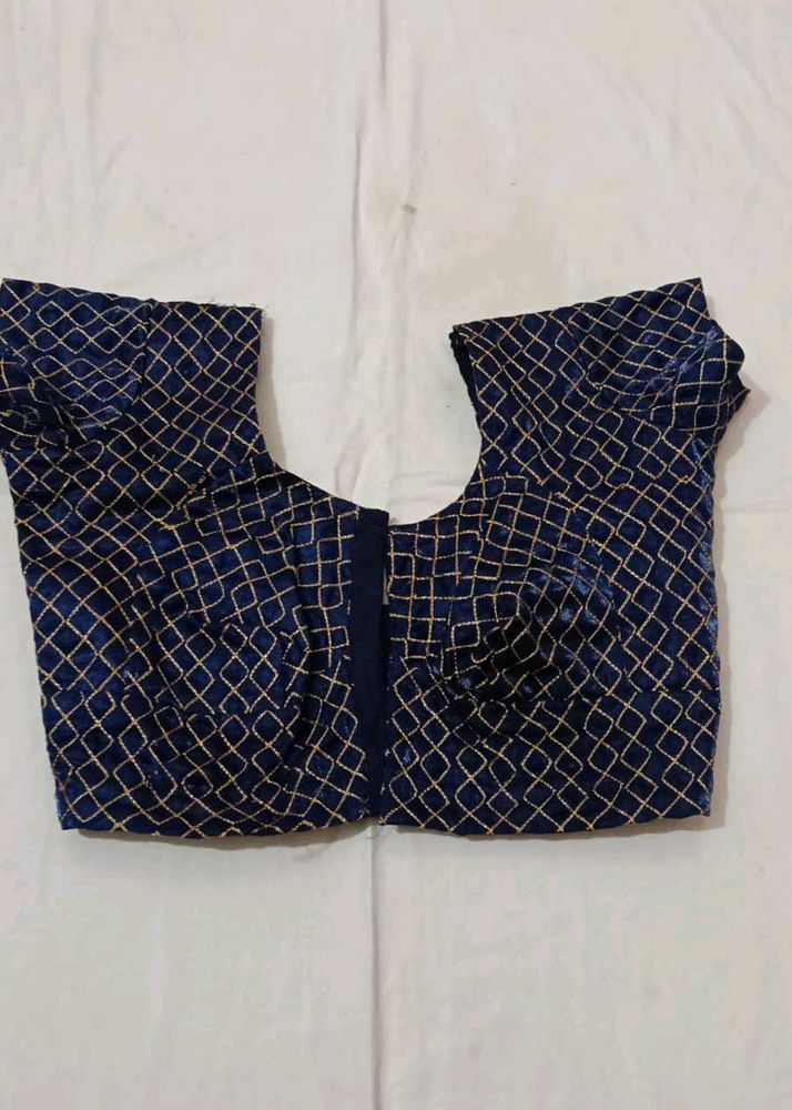 Navy blue blouse