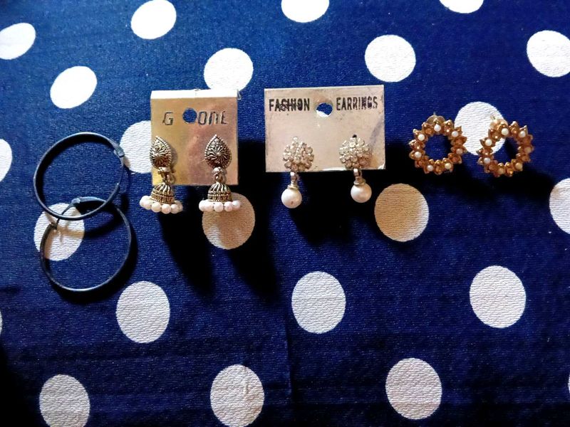 Earrings Bundle combo of 4