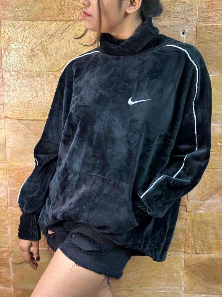 Nike Velvet Turtleneck Sweatshirt