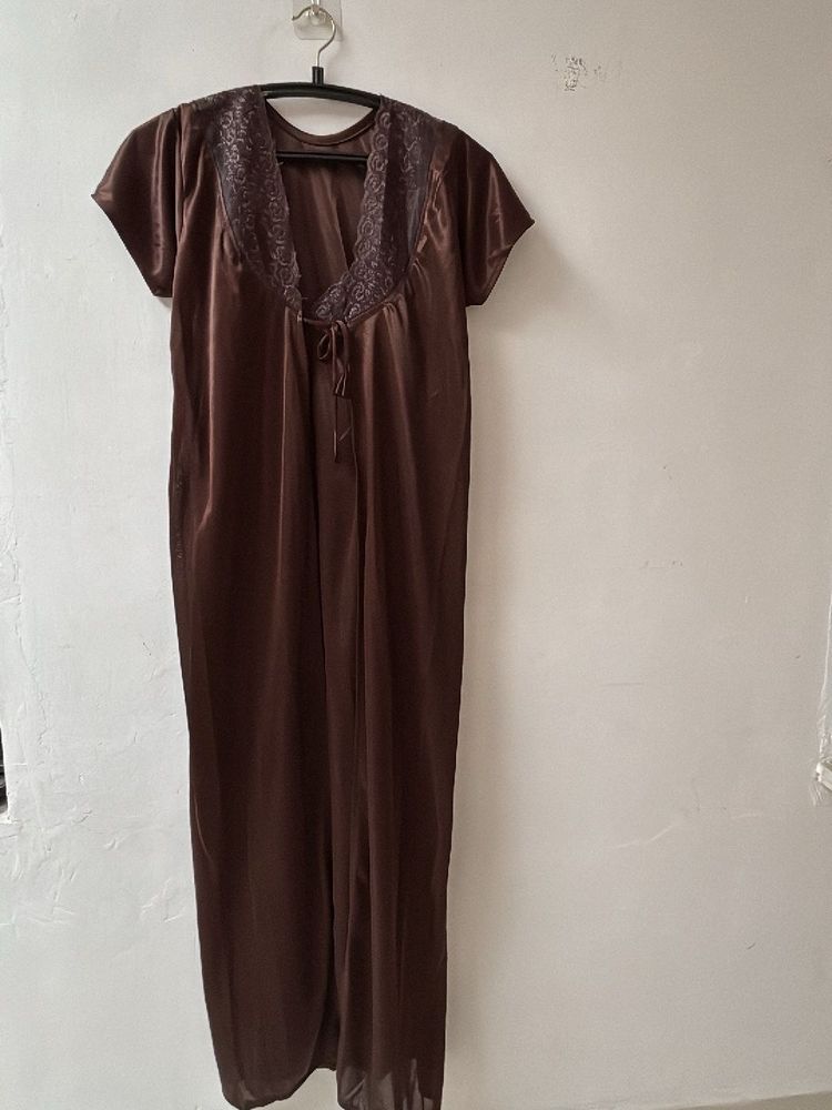 Elegant Brown Nightgown