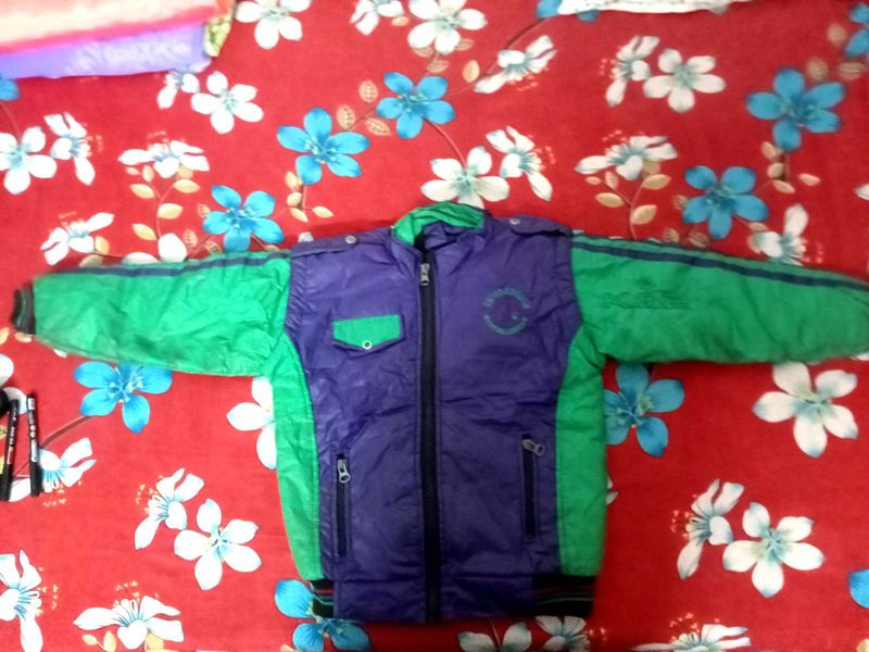 Stylish Colorblock Jacket for kids