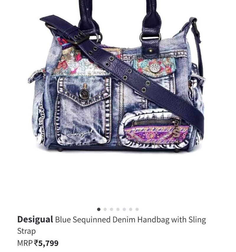 Desigual Denim Handbag