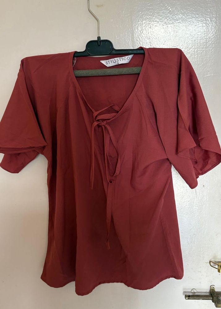 Stylish Rust Top