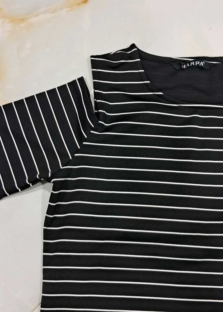Black Off Shoulder Top
