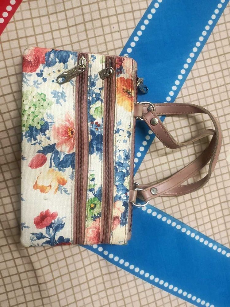 Floral Print Handbag