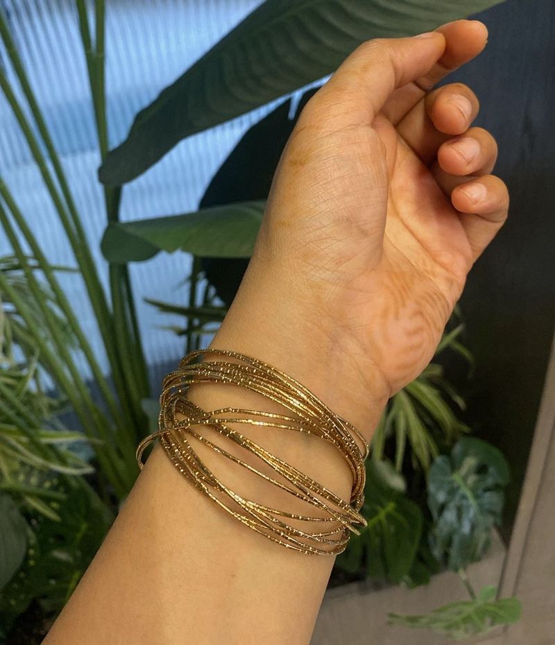 golden bangles