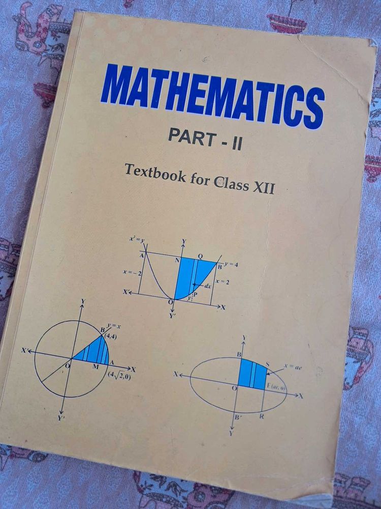 Mathematics Part II - Class XII Textbook
