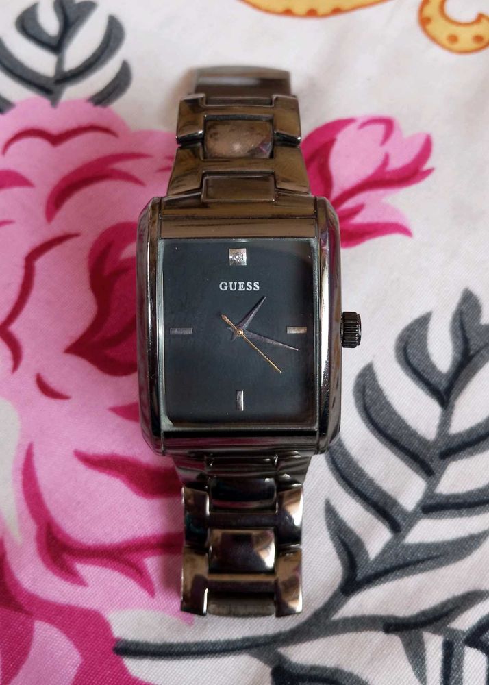 Guess Orignal Analog Black Dial Men&#39;s Watch