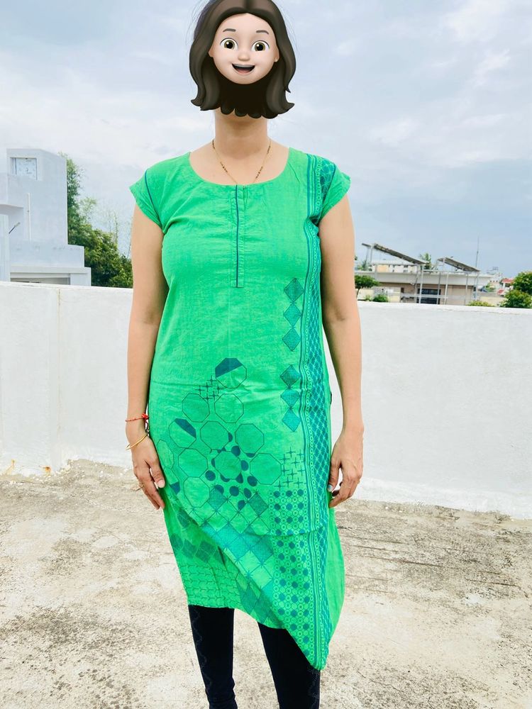 Casual Green Kurti