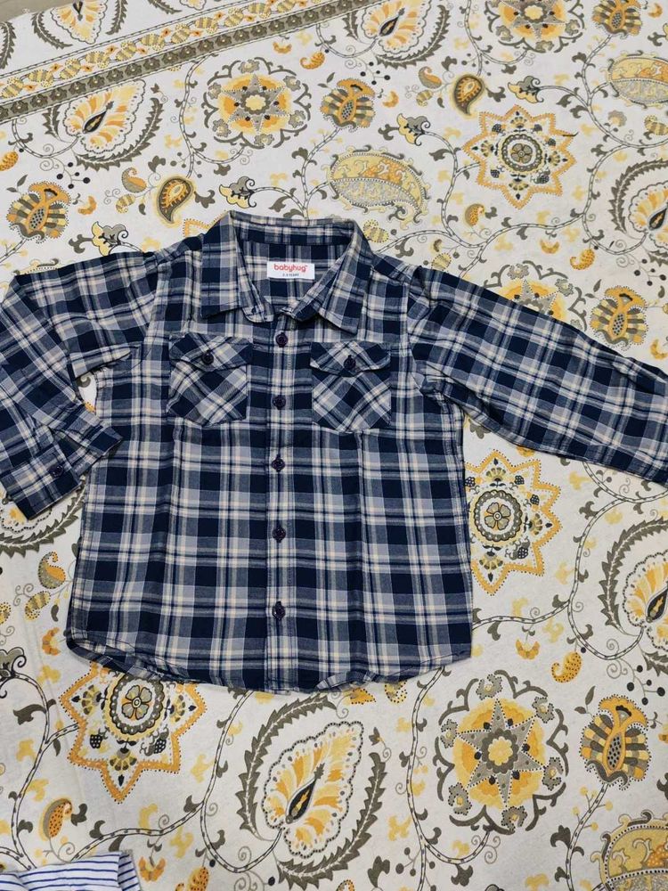 Boys Plaid Shirt