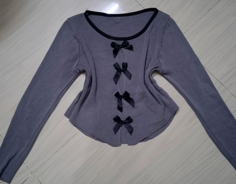 black Swan coquette top