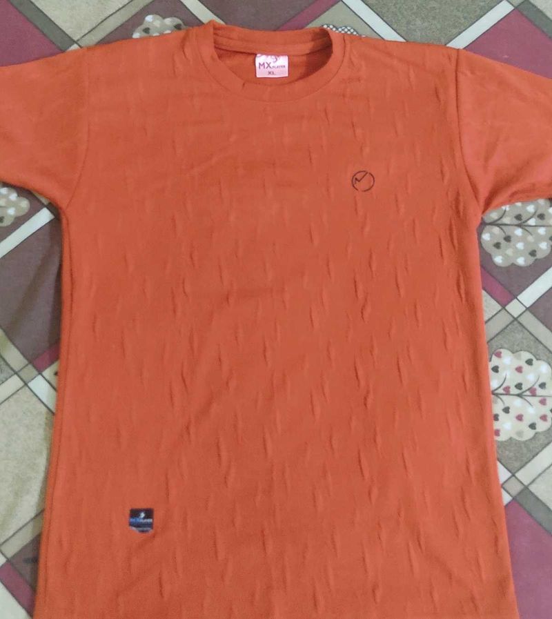 Rust Colour T Shirt