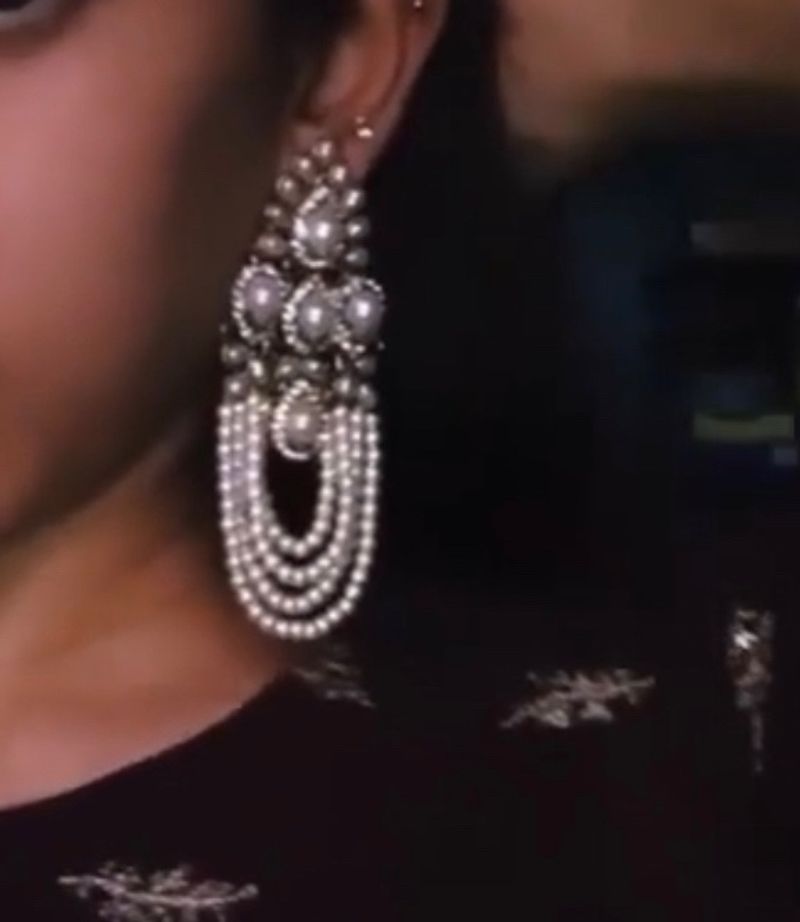 Pearl Gold Earrings
