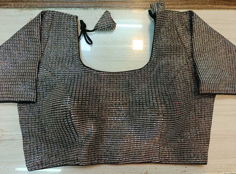 Black &amp; Silver Blouse