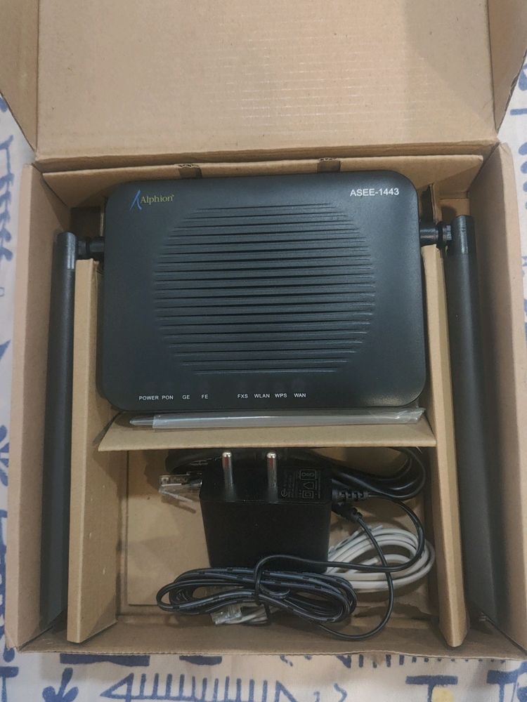 Alphion XPON ONT ASEE 1443 Router