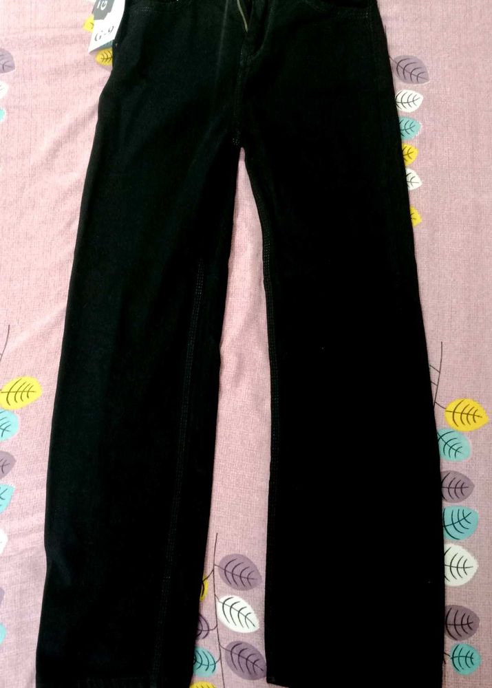 Black Wide Leg Jeans