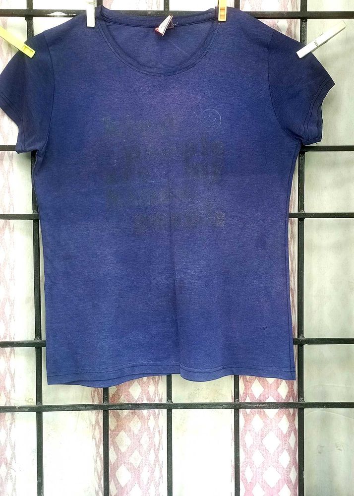 Blue Basic T-shirt