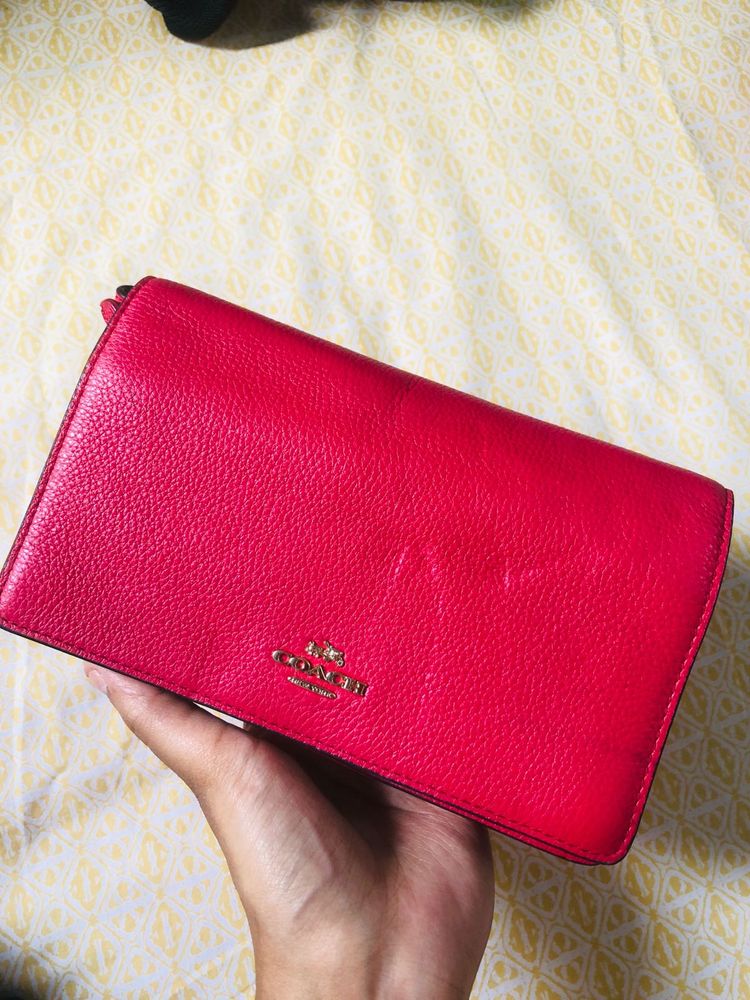 Coach Foldover Crossbody Bag
