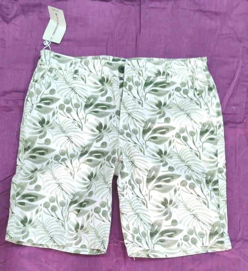 Floral Print Shorts for 15-16years boy