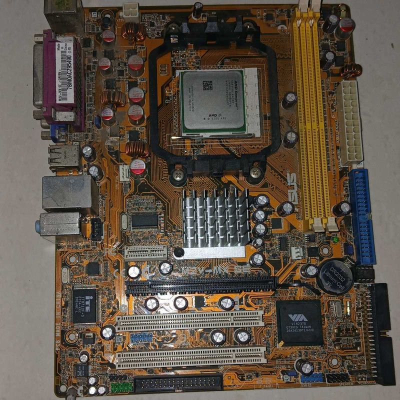 Old AMD Desktop Motherboard + CPU Combo