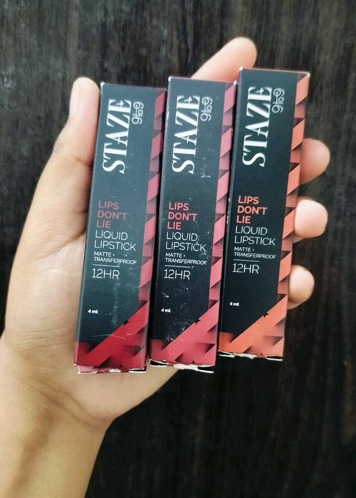 Staze Liquid Lipstick Bundle