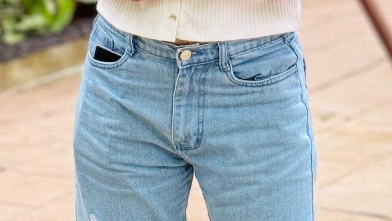 Light Wash Denim Jeans