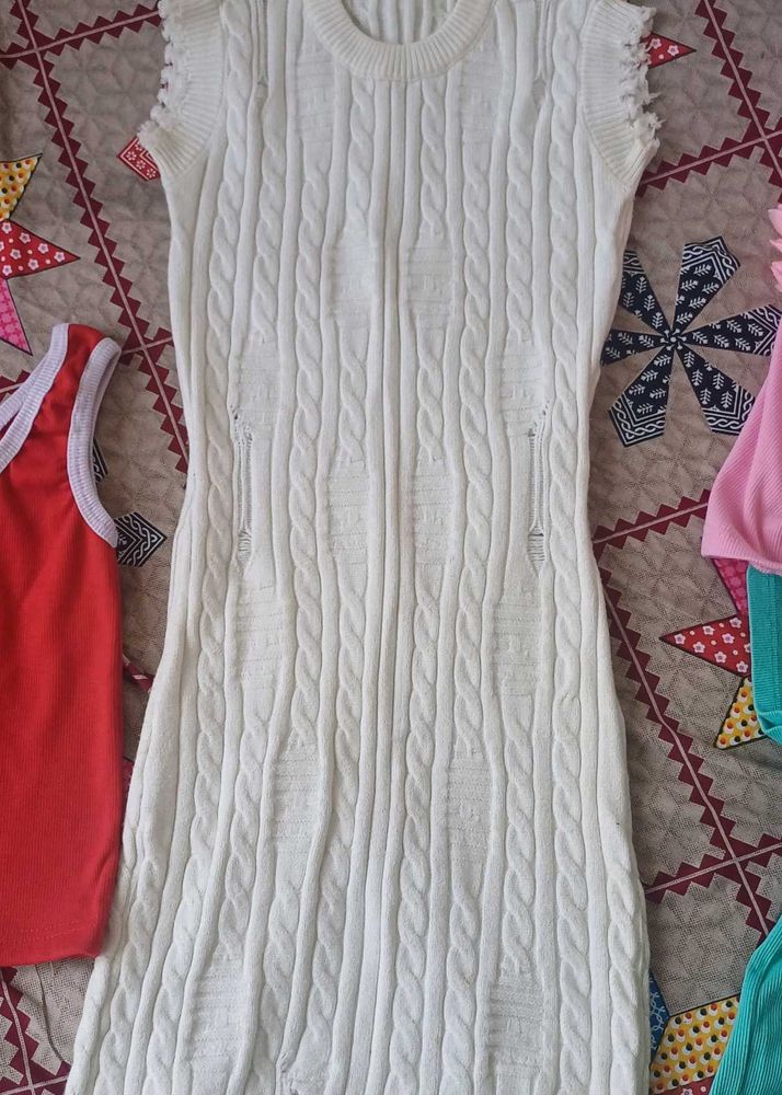 Combo Of 5 Tops And 1 Dress