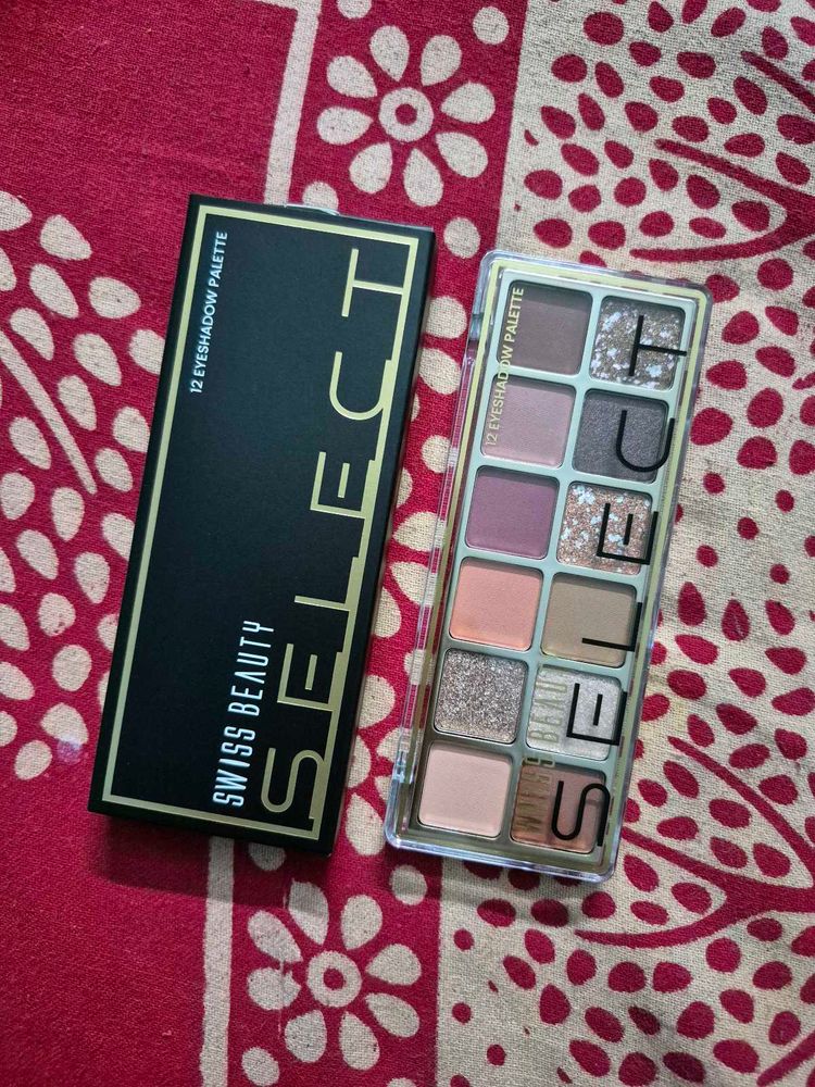 Swiss Beauty Select Eyeshadow Palette Slow Days