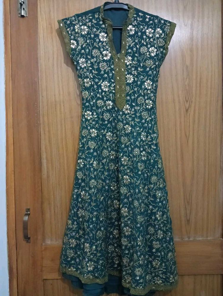 Ethnic Anarkali Kurti And Churidar
