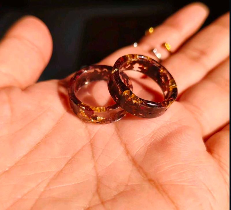 Couple Rose Preserved Ring 💍