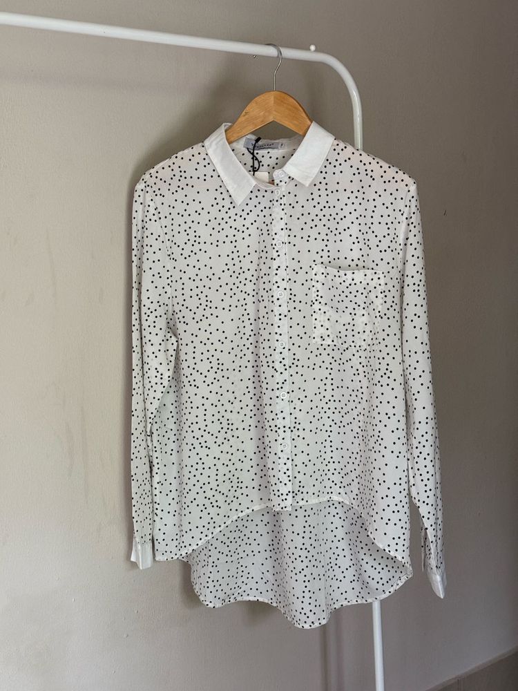 Polka Dot Up And Down Shirt