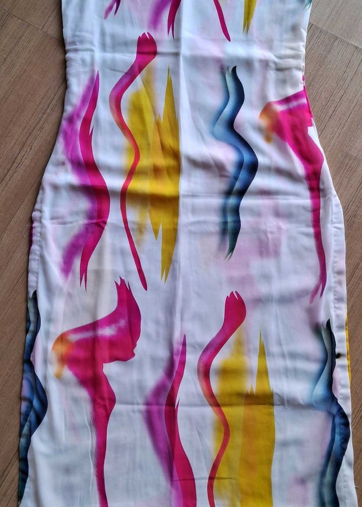 Multi Color Georget Kurta