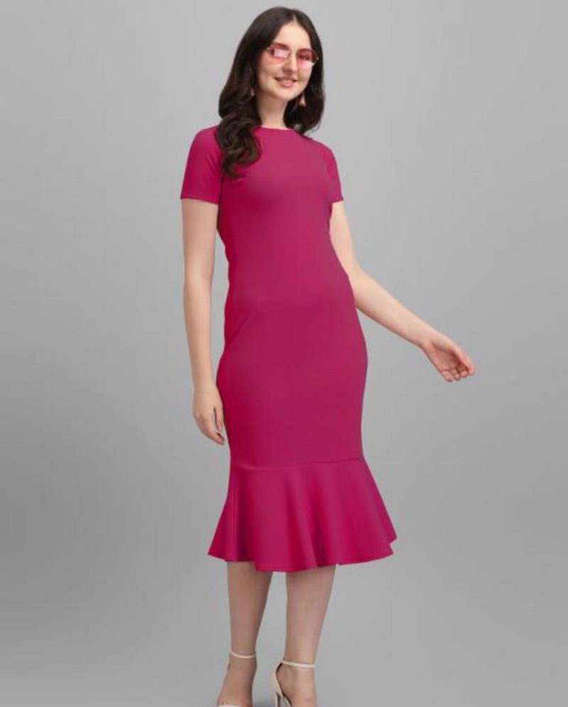 Pink Bodycon Dress