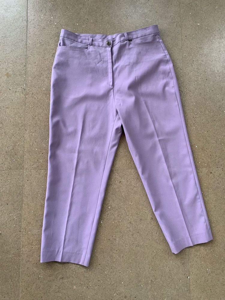 Lavender Straight Pants