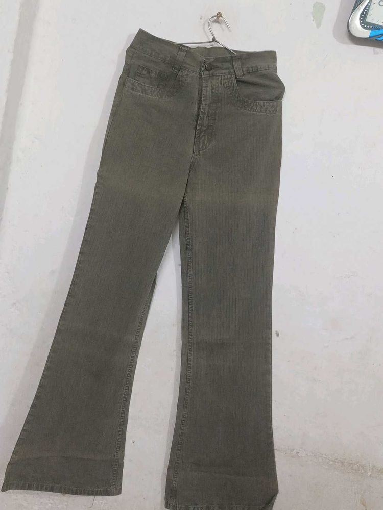 Vintage Brown Bell Bottom Jeans